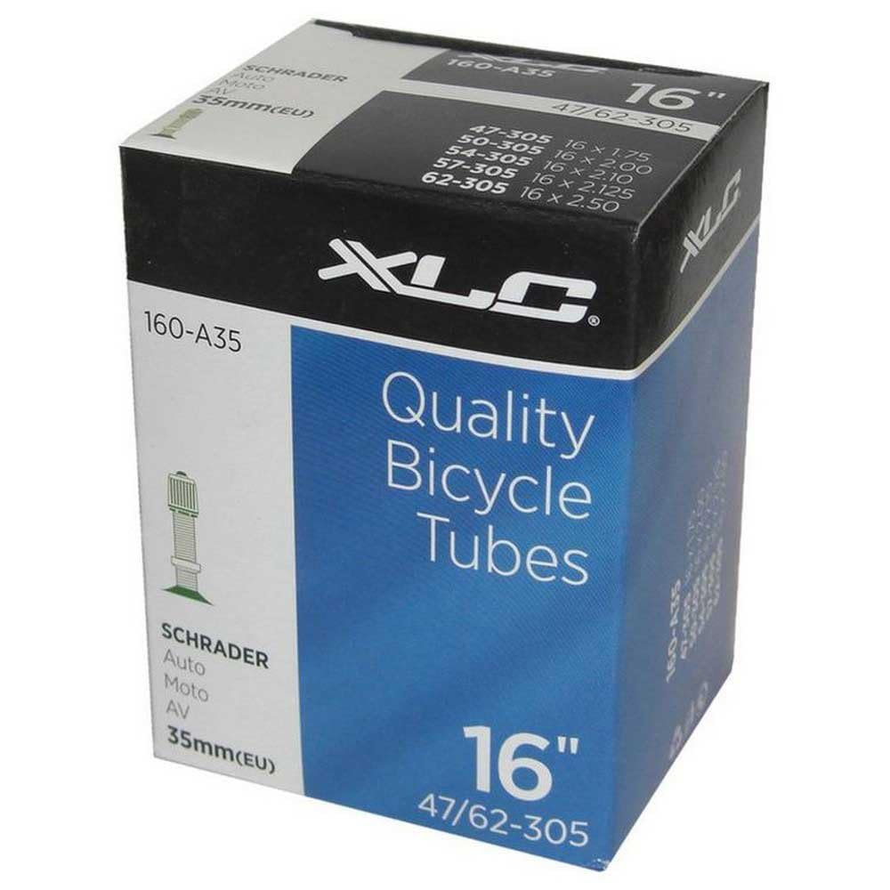 XLC Bicycle Tube 16 x1.75/2.125 47/62-305 AV 33 mm, 2508160200