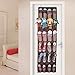 Aloudy Over The Door Shoe Organizer, 24 Large Visible Pockets(6