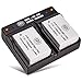 BM Premium 2-Pack of LP-E8, LPE8 Batteries and Dual Battery Charger Kit for Canon EOS Rebel T2i, T3i, T4i, T5i, EOS 550D, EOS 600D, EOS 650D, EOS 700D DSLR Digital Camera primary