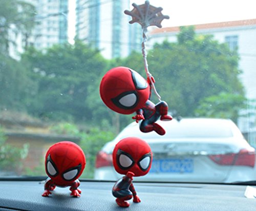 Bobble Head Spiderman Action Figure for Car Home Decoration (#2)