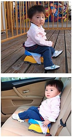Potty Training Chair Baby 2 in 1 Multifuction Portable Plastic Potty Training / Trainer Seat (Blue)