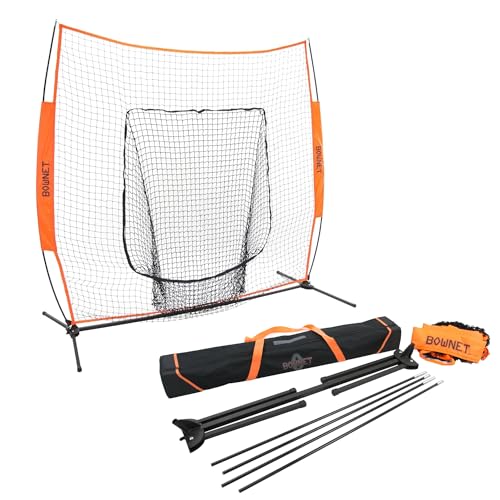 BOWNET Big Mouth X, Baseball/Softball Trainigsnetz, professionel