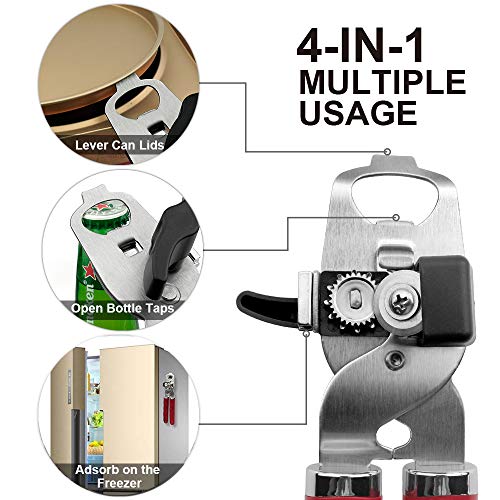 Can Opener, Lift Can Opener Manual Smooth Edge, Efficient Safe