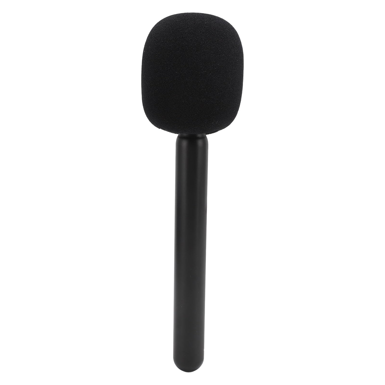 Interview Microphone Handle, Mic Handheld Adaptor With Windshield Foams, for Mic 1/2, Rode Wireless GO II, Hollyland Lark M1/C1/150, G1 Wireless Microphone System