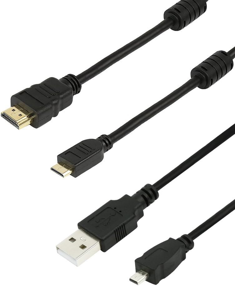 USB cable and HDMI cable for Nikon COOLPIX L120 Amazon.co.uk Electronics