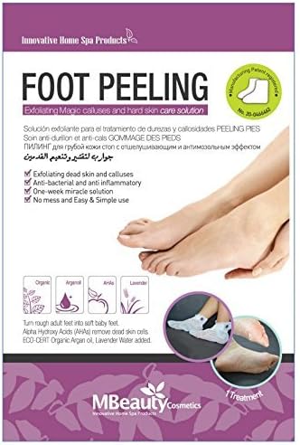 Calluses Peeling Mask for Feet - Get Baby Soft Feet Best Foot Peel Exfoliation Mask -Hard &amp; Dead Skin Remover.