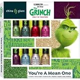 China Glaze Nail Lacquer - The Grinch Holiday 18 Collection Mini Kit 8pcs x 0.125oz - Booklet