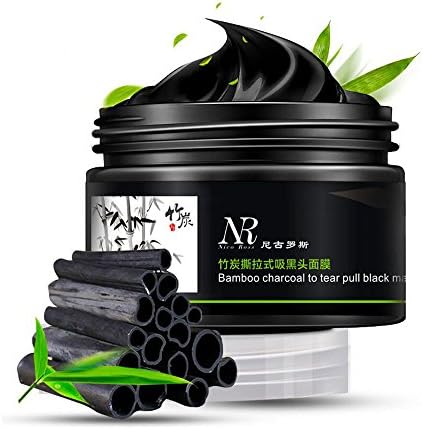 Bamboo blackhead remover,black mud face mask 100g the Black head,acne treatment,black mud face mask 100g