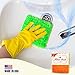 THE BEST Dishwashing LARGE Poly Scrubber- Klean Scrub Non Scratch No Bacteria Quick Dry Non Shredding Dish Sponge - Lasts 4 Times Longer Than Your Scour Pad - Better Hand Grip Pack of 3 Sponge Scrubs