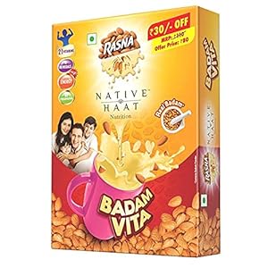 Rasna Native Haat Badam Vita 200g (Pack of 5)