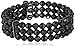 1928 Jewelry Vintage-Inspired Jet Black Beaded Bracelet