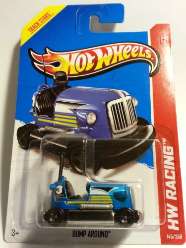 Hot Wheels 2013 HW Racing Bump Around - Blue 145/250 1:64