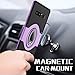 eSamcore Compatible with Galaxy Note 8 Ring Holder Kickstand Cases + Dashboard Magnetic Phone Car Mount [Purple]