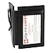 Mens Leather Money Clip Wallet Bi Fold bifold Card Case Front Pocket ID Window 6 Cards