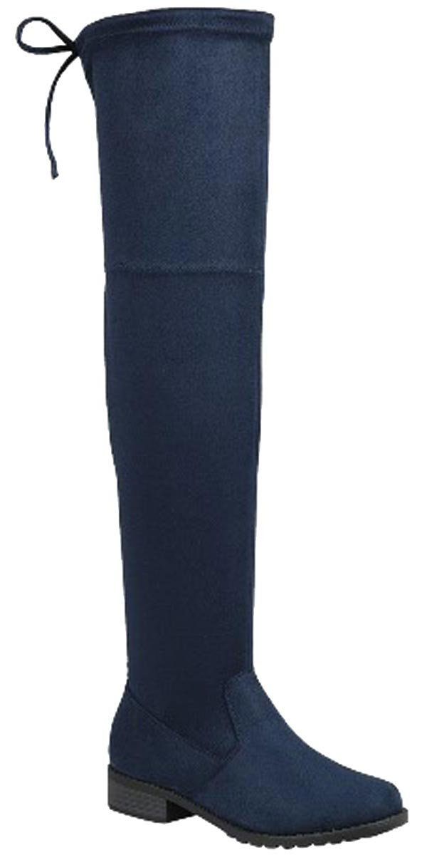 Forever Link Jalen-H4 Women's Over The Knee Thigh High Flat Boot - Image 3