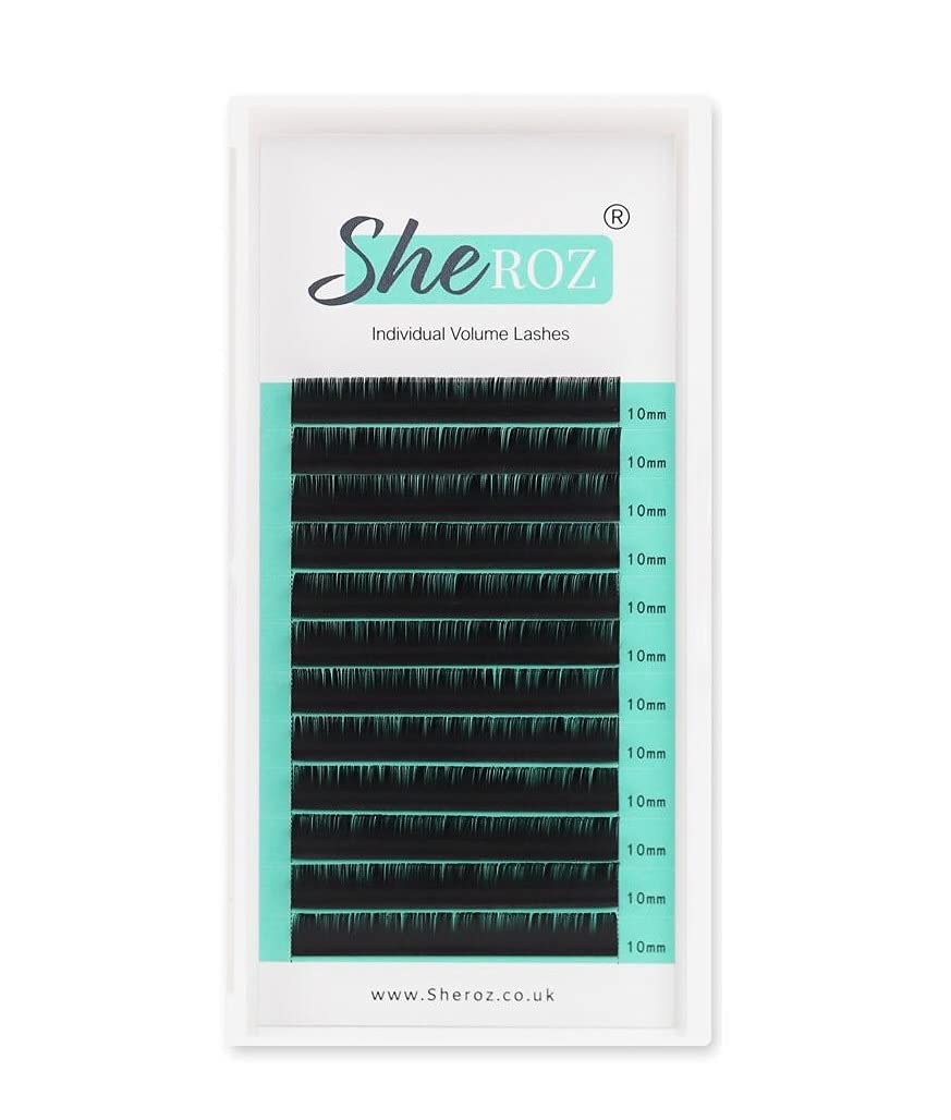 Sheroz Russian Volume Lashes Mink Individual Eyelash Extension (Curl C - 0.05-14mm)