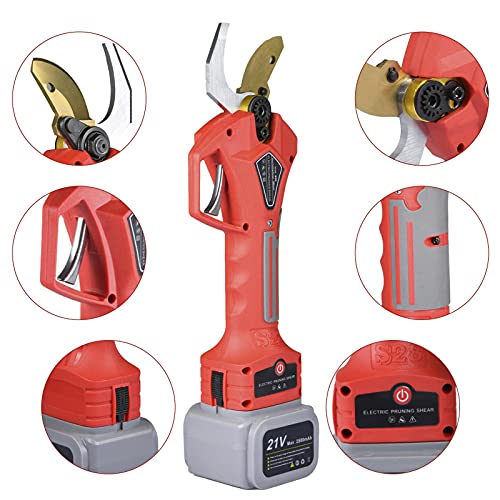 Earthily Powered Pruner Cordless Tree Branch Elektrische Astschere Set,Elektrische Astschere für kabellose elektrische… – Bild 6