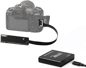 ZITAY CFexpress to SSD Adapter+Card Reader,CFexpress B Dummy Card to NVME M.2 SSD 2TB Hard Drive Card Compatible for Nikon Z6 Z7 D5 D6 D850 D500 Panasonic DC-S1 S1R Canon EOS 1DX MarkIII R5 C500