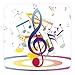 Music Party Deluxe Party Packs (122 Pieces for 16 Guests) - Music Theme Party Decorations, Musician Birthday Party, Music Plates and Napkins, Singer Party Supplies, Blue Orchards