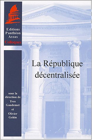 La  République décentralisée