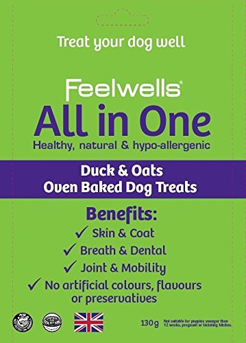 Feelwell's Benefits All In One Healthy Dog Treats 130g (Pack of 10)