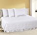 Utopia Bedding 5 Pieces Daybed Set, 1 Bed Skirt, 3 Pillowcases and 1 Quilted Bedspread