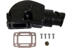 BARR MARINE 20-0100 4" Center Exhaust Riser
