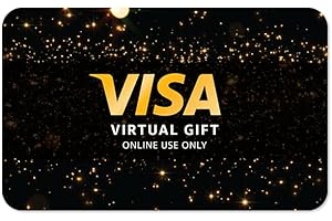 Visa Virtual eGift Card - $200 (plus $6.95 Purchase Fee) | For Online Use Only