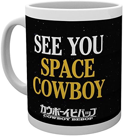 GB eyeLtd Bebop, See You Space Cowboy, Mug, Wood, Various, 15 x 10 x 9 cm