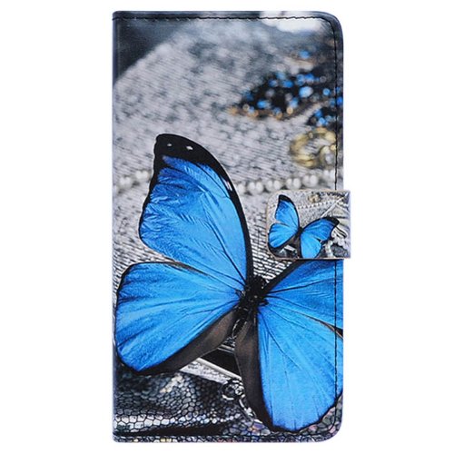 Bfun Packing Beautiful Butterfly Wallet Leather Cover Case for Samsung Galaxy Note 3 N9000