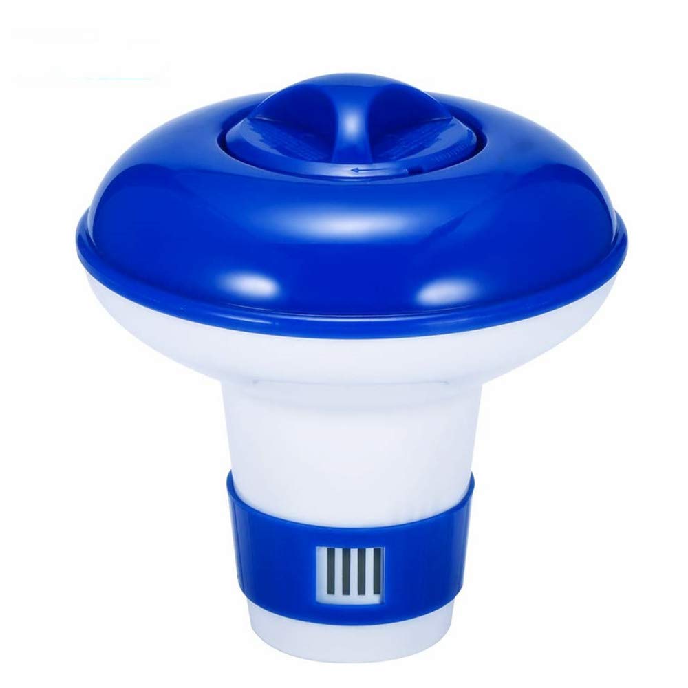 Photo 1 of 5 Inch Floating Chlorine Dispenser for Pools, Swimming Pool Chlorine Dispenser, Floating Chlorinator for Indoor & Outdoor Swimming Pools