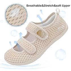 Besroad Womens Extra Wide House Slippers Breathable