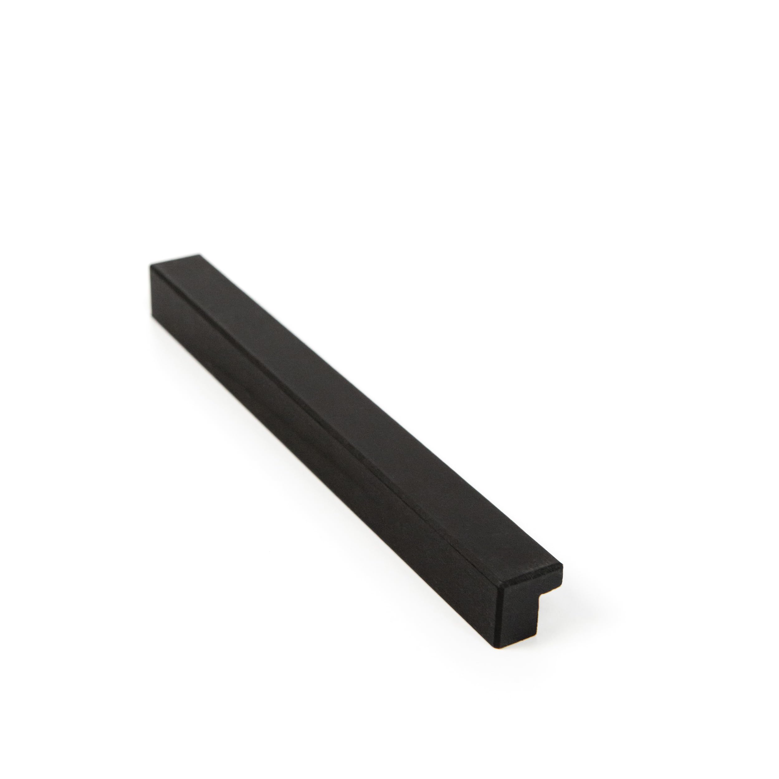 WYSKONT Handles Furniture - bato 1 piece 20.5 cm - Furniture Buttons Wood Oak - Wood Decoration Black - Handles for Kitchen cupboards - Buttons for cupboards - Furniture Handles Wood