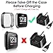 QIBOX Cover Compatible with Fitbit Versa (2-Pack), All-Around Protective Screen Protector Case Bumper Shell Soft TPU Plated Bumper Compatible with Fitbit Versa Smartwatch