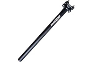 UPANBIKE Bike Seatpost Aluminum Alloy Φ27.2mm 30.9mm 31.6mm*400mm Extender Length Seat Post for Mountain Bike