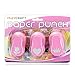 Paper Punch Hole Puncher - (3 Pack Heart Tulip Crown) - Personalized Paper Craft Punchers Shapes Set - for Scrapbook Engraving Kids Artwork - Greeting Card Making DIY Crafts