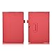 Acer Iconia One 10 B3-A20 case, KuGi Multi-Angle Stand Slim-Book PU Leather Cover Case only fit for for Acer Iconia One 10 B3-A20 tablet (Red)