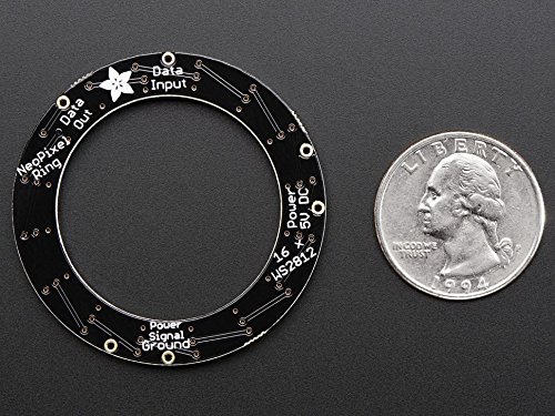 Adafruit 16 RGB LED Neopixel Ring [ADA1463]
