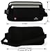 Pacasso RFID Blocking Money Belt- Hidden Travel belt- Passport/Card Belt- Ideal for Women or Men-Black