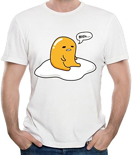 Guy Cartoon Gudetama Lazy Yolk Meh Shirts Vintage