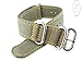 20mm Watch Strap Zulu Nato Band Watchband Premium Canvas Army Green Sports Military Army 3 Solid Polishing Round Ring Buckle Wrist Length 150 To 220mm 1.8mm Thickness Fashion Trend NYS109 JRRS7777