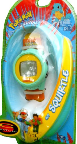 Pokemon Pikachu #25 C-watch Animation & Sounds Says the Time Sound Fx Mealtime Calls, Trendmasters