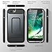 YOUMAKER Case for iPhone 8 Plus & iPhone 7 Plus, Full Body with Built-in Screen Protector Heavy Duty Protection Shockproof Slim Fit Cover for Apple iPhone 8 Plus (2017) 5.5 Inch - Black
