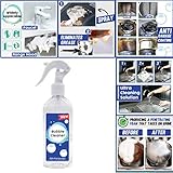Indexshop Kitchen Grease Cleaner Multi-Purpose Foam Cleaner Bubble Cleaner All Purpose Cleaner Spray 200ML (White)