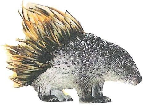 MameJo Baby Porcupine-Lifelike Rubber Replica 2.5 Inches