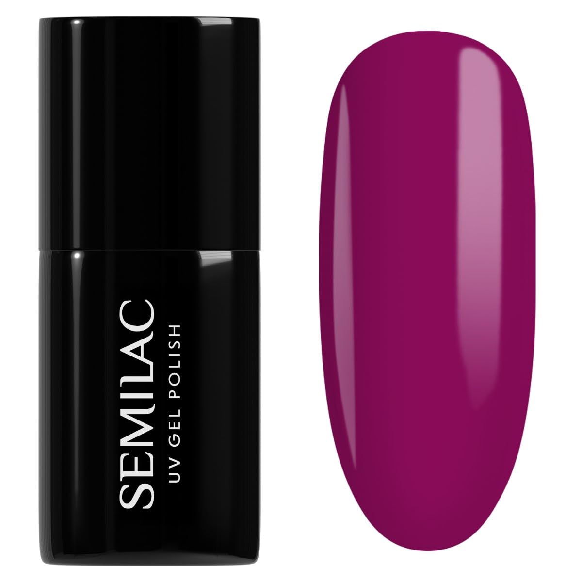 SEMILAC Gel Nail Polish 539 Go Bolivia - Full Coverage Gel Polish - Soak Off Easy To Use LED/UV Nail Lamp - Long Lasting Manicure and Pedicure up to 3 weeks