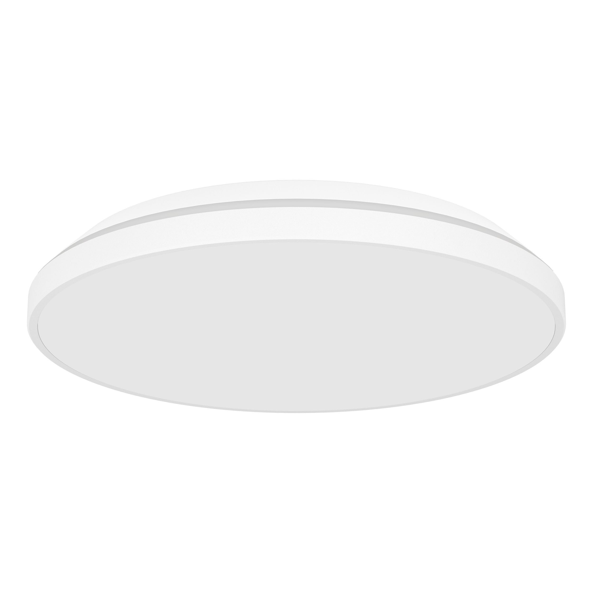 EGLO Crespillo LED Ceiling Light, 1 Bulb Surface-Mounted Light, Modern Steel and Plastic, Ceiling Light in White, LED Surface-Mounted Lamp, Neutral White, Diameter 2