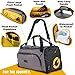 Gold BJJ Jiu Jitsu Duffle Bag - Waterproof Pocket for Sweaty Gi, Rashguard, or Shoes - The Perfect Duffel Bag for Martial Arts Gear, Boxing, MMA, and More