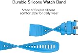 ISABAKE 26mm QuickFit Silicone Watch Strap for Garmin Fenix 7X 6X 5X 3 Enduro view 5
