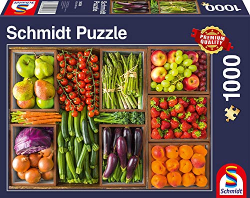 Schmidt Spiele Puzzle 58308 - Frisch vom Markt, 1.000 Teile Puzzle